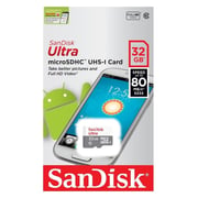 Sandisk Ultra Android Micro SDHC Memory Card 32GB Class10