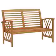 vidaXL 3 Piece Garden Lounge Set Solid Acacia Wood vidaXL 3 Piece Garden Lounge Set Solid Acacia Wood