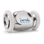 Clocky alarm clock on wheels - Chrome Clocky alarm clock on wheels - Chrome