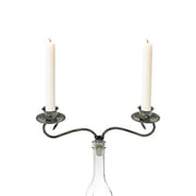 Southern Homewares Candelabra 2 Candle Wine Bottle Topper, Set Of 2 Southern Homewares Candelabra 2 Candle Wine Bottle Topper, Set Of 2