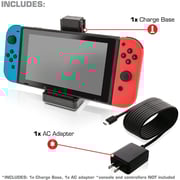 Nyko Charge Base Charging Stand for Nintendo Switch Black