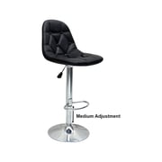 4-pieces Barstool Chair Pu Leather And Stainless Steel Base Adjustable Bar Stool Height 360 Swivel 4-pieces Barstool Chair Pu Leather And Stainless Steel Base Adjustable Bar Stool Height 360 Swivel