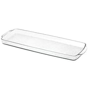 Mdesign Long Plastic Bathroom Vanity, Countertop, Toilet Tank Top Storage Tray - Holds Towels, Candles, Jewelry, Lotions, Tissues,Canisters Toiletries And More - Clear Mdesign Long Plastic Bathroom Vanity, Countertop, Toilet Tank Top Storage Tray - Holds Towels, Candles, Jewelry, Lotions, Tissues,Canisters Toiletries And More - Clear