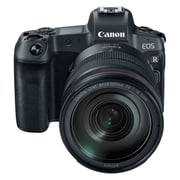 Canon EOS R Mirrorless Digital Camera Black With RF 24-105mm f/4L IS USM Lens Canon EOS R Mirrorless Digital Camera Black With RF 24-105mm f/4L IS USM Lens