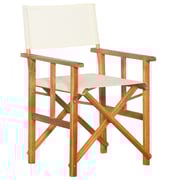 vidaXL Director's Chair Solid Acacia Wood vidaXL Director's Chair Solid Acacia Wood
