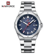 Naviforce 9200S Men's Chronograph Watch-SLVRBLU