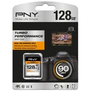 PNY SD128TURPER90EF Turbo Perfomance SD Card 128GB