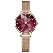 Stylo Rose Gold Steel Mesh Band Women Watch S9540-RMKR Stylo Rose Gold Steel Mesh Band Women Watch S9540-RMKR