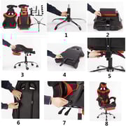 COOLBABY Video Gaming Chair High Back Heavy Duty Ergonomic Office Chair,Max Weight Of 250IBS,Yellow YXY01-GLD-SRK11 COOLBABY Video Gaming Chair High Back Heavy Duty Ergonomic Office Chair,Max Weight Of 250IBS,Yellow YXY01-GLD-SRK11