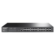 TPLink JetStream 24-Port Gigabit L2 Managed PoE+L2 ManagedSwitch With 4 Combo SFP Slots (TL-SG3424P) TPLink JetStream 24-Port Gigabit L2 Managed PoE+L2 ManagedSwitch With 4 Combo SFP Slots (TL-SG3424P)