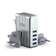 Zendure 4 Port USB Wall Charger - Silver Zendure 4 Port USB Wall Charger - Silver