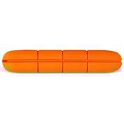 LaCie Rugged Thunderbolt Hard Drive 2TB Silver/Orange STEV2000400 LaCie Rugged Thunderbolt Hard Drive 2TB Silver/Orange STEV2000400