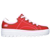 Skechers Women’s Street Cleat-Bring It Back Shoes Red - 74100-RED Skechers Women’s Street Cleat-Bring It Back Shoes Red - 74100-RED