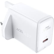 Acefast USB-C Fast Charge Wall Charger White