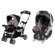 Baby Trend California Stroller Twin Sit N Stand + Car Seat