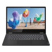 Lenovo ideapad C340-14API Convertible Touch Laptop - Ryzen 3 2.6GHz 4GB 128GB Shared Win10 14inch HD Onyx Black English/Arabic Keyboard Lenovo ideapad C340-14API Convertible Touch Laptop - Ryzen 3 2.6GHz 4GB 128GB Shared Win10 14inch HD Onyx Black English/Arabic Keyboard