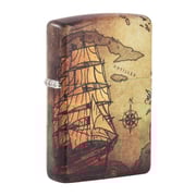 Zippo 49355 49352 Pirate Ship Design 540 Color Windproof Lighter