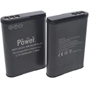 Dmk Power En-el23(2000mah) 2-pack Batteries Compatible With Nikon Coolpix P600 S810c P900 B700 Vfb11702 Etc Camera Dmk Power En-el23(2000mah) 2-pack Batteries Compatible With Nikon Coolpix P600 S810c P900 B700 Vfb11702 Etc Camera