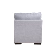 Pan Emirates Weltex Arm Less Single Seater Sofa Silver Pan Emirates Weltex Arm Less Single Seater Sofa Silver