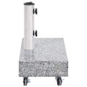 Vidaxl Umbrella Base Light Grey 45x25x8.3 Cm Granite Vidaxl Umbrella Base Light Grey 45x25x8.3 Cm Granite