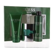 Guess MAN GREEN 3pcs 100ml EDT + Body Spray +Shower Gel 200ml Men Giftset Guess MAN GREEN 3pcs 100ml EDT + Body Spray +Shower Gel 200ml Men Giftset