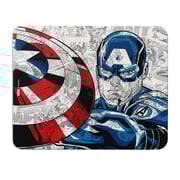Marvel: Sheild Captain America Mouse Pad by Wackylicious Marvel: Sheild Captain America Mouse Pad by Wackylicious