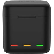 Telesin 3 Slots Storage Charger Box For Gopro Hero 9 Black Action Camera Telesin 3 Slots Storage Charger Box For Gopro Hero 9 Black Action Camera