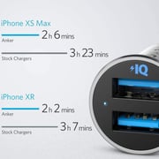 Anker Dual USB Port Car Charger Silver Anker Dual USB Port Car Charger Silver