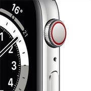 Apple Watch Series 6 GPS+Cellular 44mm Silver Stainless Steel with Silver Milanese Loop Apple Watch Series 6 GPS+Cellular 44mm Silver Stainless Steel with Silver Milanese Loop