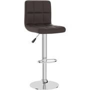 Vidaxl Bar Stool Brown Faux Leather Vidaxl Bar Stool Brown Faux Leather