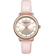 Kenneth Cole KC50790006 Rose Gold Case & Pink Genuine Leather Strap Watch Kenneth Cole KC50790006 Rose Gold Case & Pink Genuine Leather Strap Watch