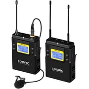 Coopic Uhf Dual-channel Wireless Microphone R1 Receiver And T1 Transmitters System Is Intended For Dslr Video And Field Recording Applications Coopic Uhf Dual-channel Wireless Microphone R1 Receiver And T1 Transmitters System Is Intended For Dslr Video And Field Recording Applications