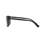 Emporio Armani Black Plastic Polarized Men EM-4109-50426G-57 Sunglasses Emporio Armani Black Plastic Polarized Men EM-4109-50426G-57 Sunglasses