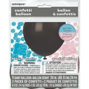 Unique- Giant Confetti Balloon 1pcs 24in