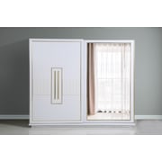 Buy Pan Emirates Whiteline 2 Door Sliding Wardrobe Online in UAE