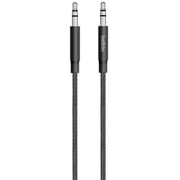 Belkin AV10164BT04BLK MIXIT Metallic AUX Cable Black Belkin AV10164BT04BLK MIXIT Metallic AUX Cable Black