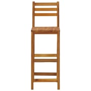 Vidaxl Bar Stools 4 Pcs Solid Acacia Wood Vidaxl Bar Stools 4 Pcs Solid Acacia Wood