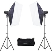Coopic M-300 Magic Series Digital Photo Studio Flash Strobe Light With Exposure Index 56gn & Sync Cord For Professional Photography Light Complete Set Coopic M-300 Magic Series Digital Photo Studio Flash Strobe Light With Exposure Index 56gn & Sync Cord For Professional Photography Light Complete Set