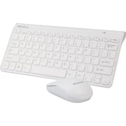 Meetion Wireless Keyboard and Mouse Combo White