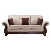 Royal Furniture Cannady 3 Seater Sofa 240 x 95 x 105 cm Upholsted Fabric Beige