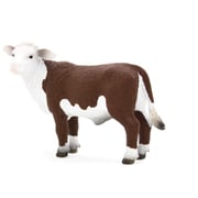 Mojo Animal Planet HereFord Calf looking Medium Figurine