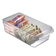 Idesign Linus plastic fridge and freezer storage organizer bin with handle, clear container for food, drinks, produce organization, bpa-free , 11.5 Idesign Linus plastic fridge and freezer storage organizer bin with handle, clear container for food, drinks, produce organization, bpa-free , 11.5