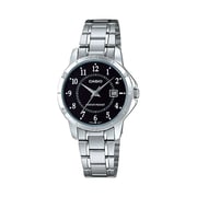 Casio Timepieces Silver Stainless Steel Women Watch LTP-V004D-1B2UDF