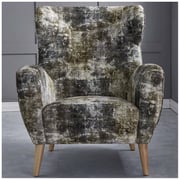 Nyle Single Seater Lounge Chair Gold/Grey Nyle Single Seater Lounge Chair Gold/Grey