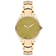 LEE COOPER Women's Analog Gold Dial Watch - LC07393.110 LEE COOPER Women's Analog Gold Dial Watch - LC07393.110