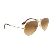 RayBan RB3025-001/51-55 Gold Metal Unisex Sunglasses RayBan RB3025-001/51-55 Gold Metal Unisex Sunglasses