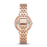 Fossil ES3546 Jacqueline Rose-Tone Stainless Steel Watch
