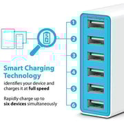 ILuv ROCKW6BSWH 10A Portable AC Charger