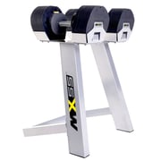 MX Select 55 Adjustable Dumbbell Set With Stand 10-55 lbs MX Select 55 Adjustable Dumbbell Set With Stand 10-55 lbs