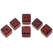 Q Workshop - Shadowrun (5th Ed.) Rpg: D6 Dice - Street Samurai (x6) Q Workshop - Shadowrun (5th Ed.) Rpg: D6 Dice - Street Samurai (x6)